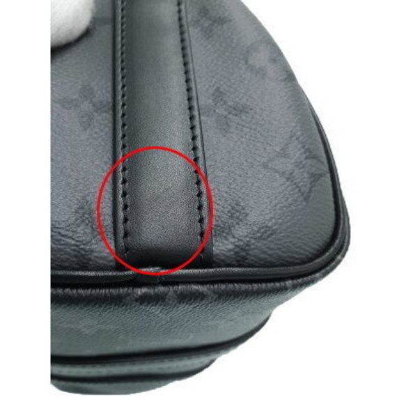 Louis Vuitton Monogram Eclipse Black Reverse Keepall Bandouliere Bag - Picture 6 of 8